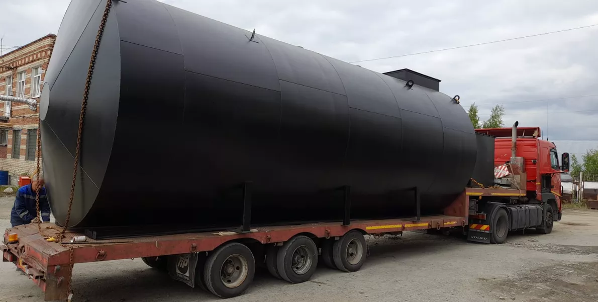 Хранение бензина в резервуаре РГС на АЗС